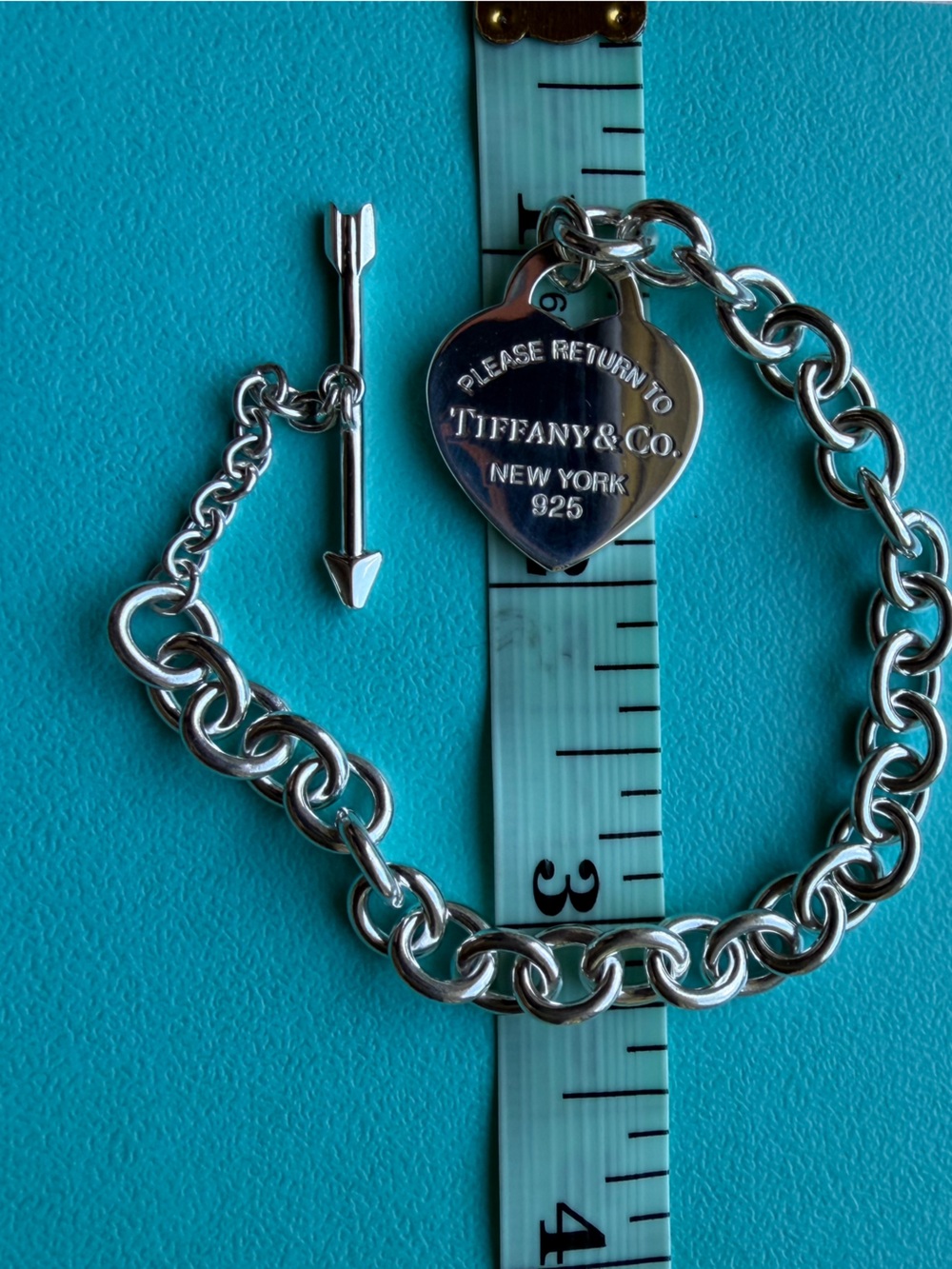 Tiffany & Co. Return To Tiffany Lovestruck Bracelet in sterling silver . - Picture 3 of 6